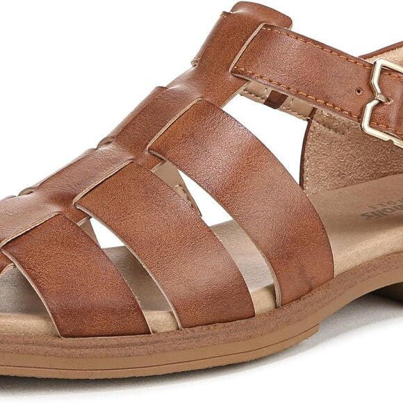 Women's Faux Leather Fisherman Sandals Size 9 Flexible Comfort Eco-Friendly - Picture 1 of 9